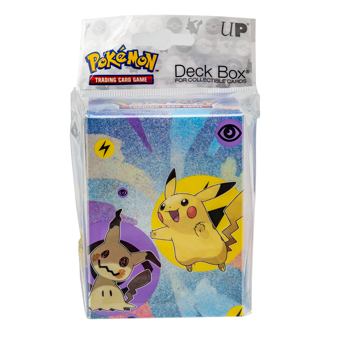 Pikachu & Mimikyu Full-View Deck Box for Pokémon | Ultra PRO International