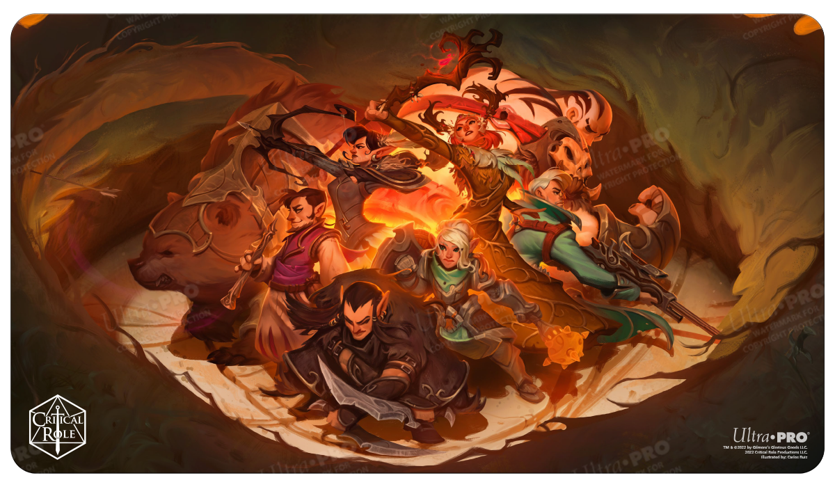 Critical Role Vox Machina Standard Gaming Playmat for Dungeons & Dragons | Ultra PRO International