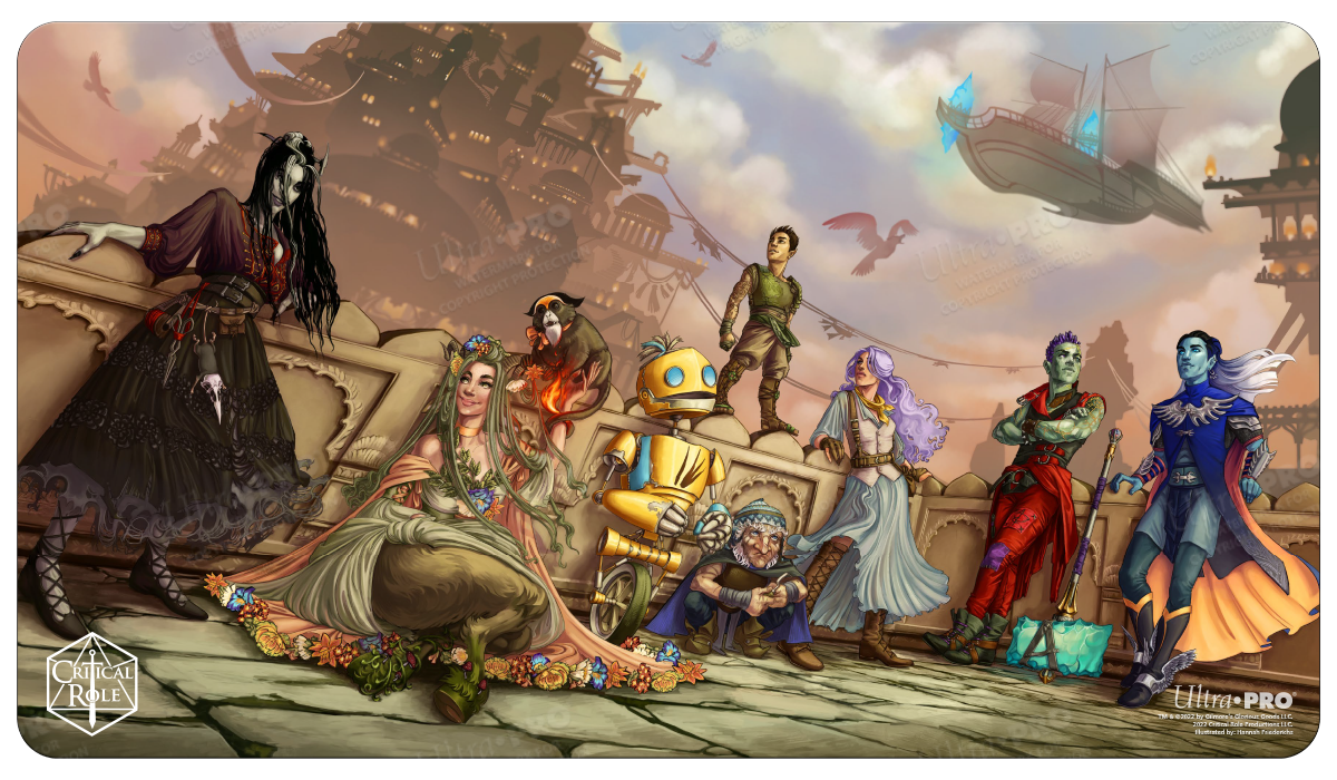 Critical Role The Bells Hells Standard Gaming Playmat for Dungeons & Dragons | Ultra PRO International