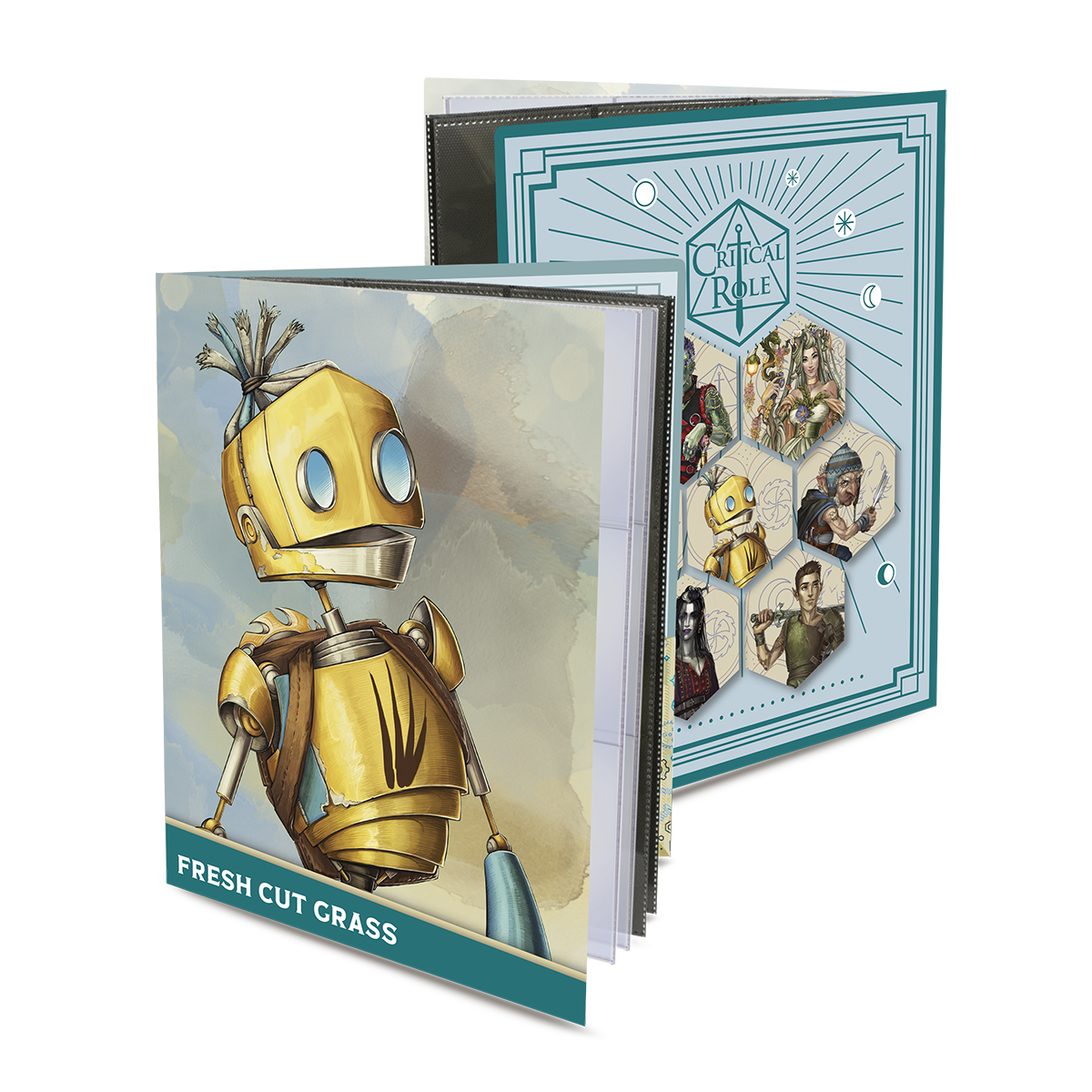 Critical Role Bells Hells Fresh Cut Grass RPG Folio with Stickers for Dungeons & Dragons | Ultra PRO International