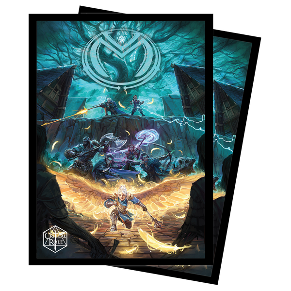 Critical Role Bells Hells Vox Machina Art Standard Deck Protector Sleeves (100ct) | Ultra PRO International Critical Role Bells Hells Vox Machina Art Standard Deck Protector Sleeves (100ct) | Ultra PRO International