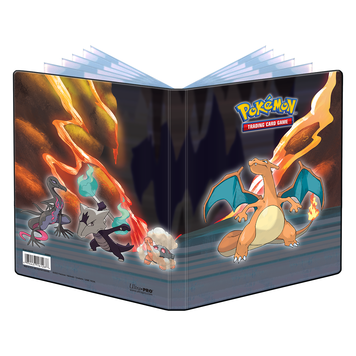 Gallery Series Scorching Summit 4-Pocket Portfolio for Pokemon | Ultra PRO International