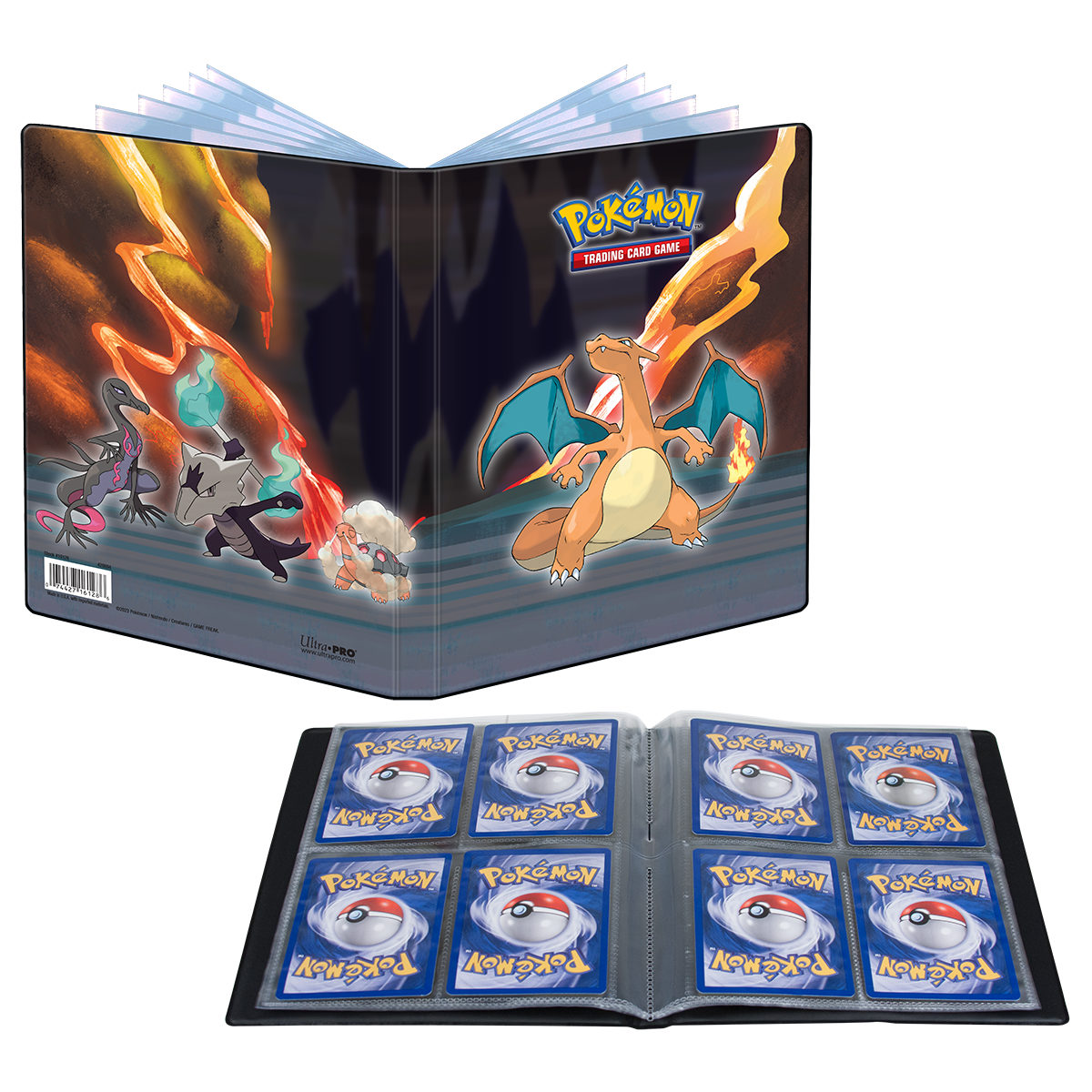 Gallery Series Scorching Summit 4-Pocket Portfolio for Pokemon | Ultra PRO International