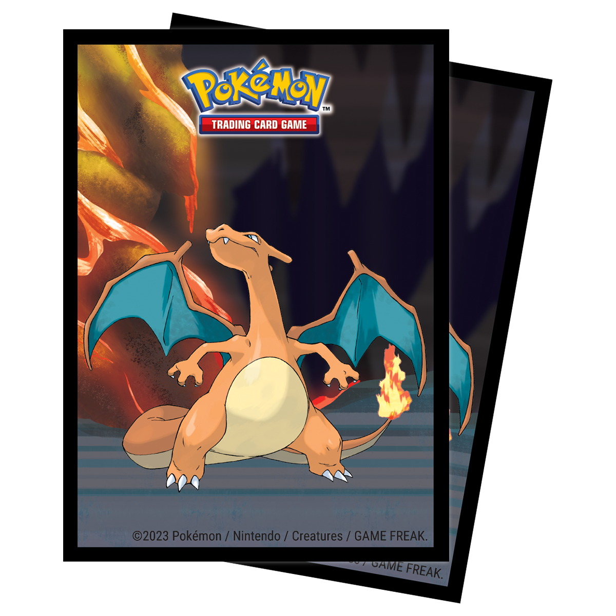 Gallery Series Scorching Summit Standard Deck Protector Sleeves (65ct) for Pokemon | Ultra PRO International
