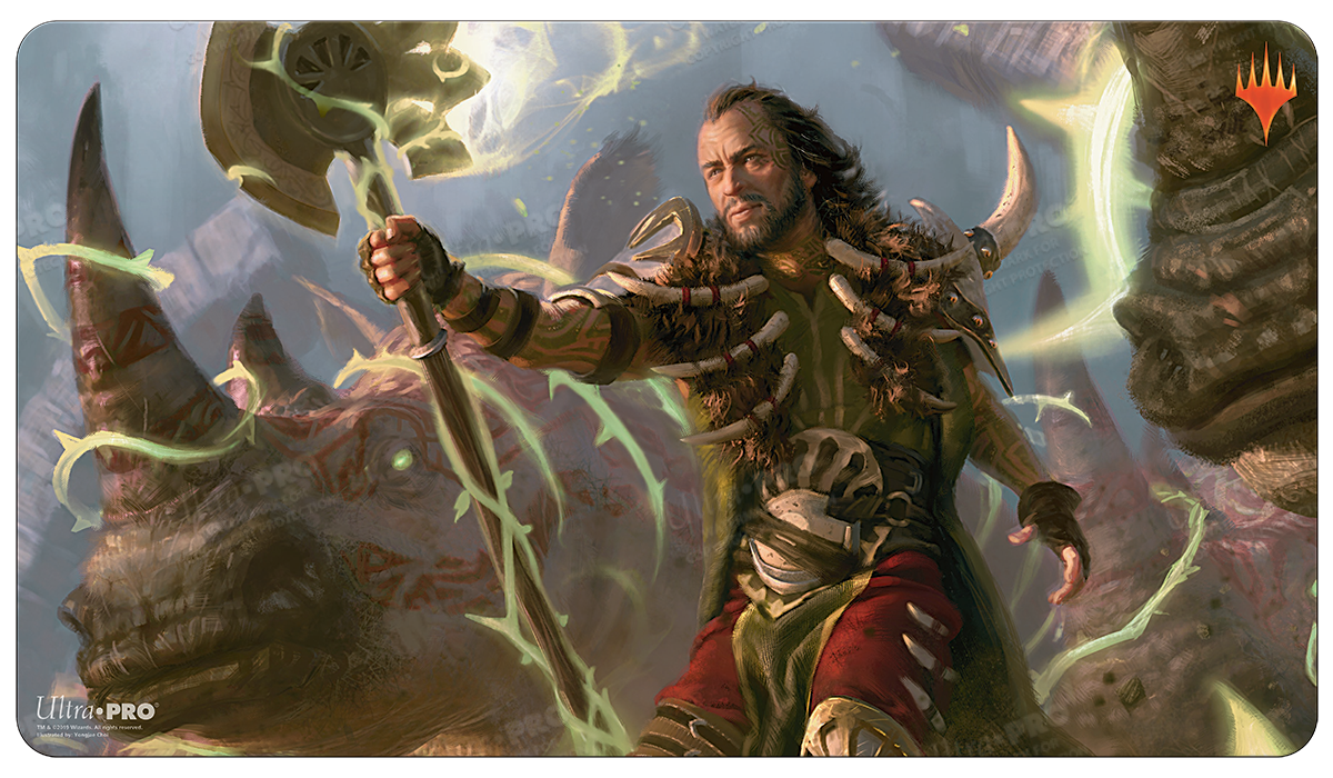 Commander 2019 Ghired, Conclave Exile Standard Gaming Playmat for Magic: The Gathering | Ultra PRO International