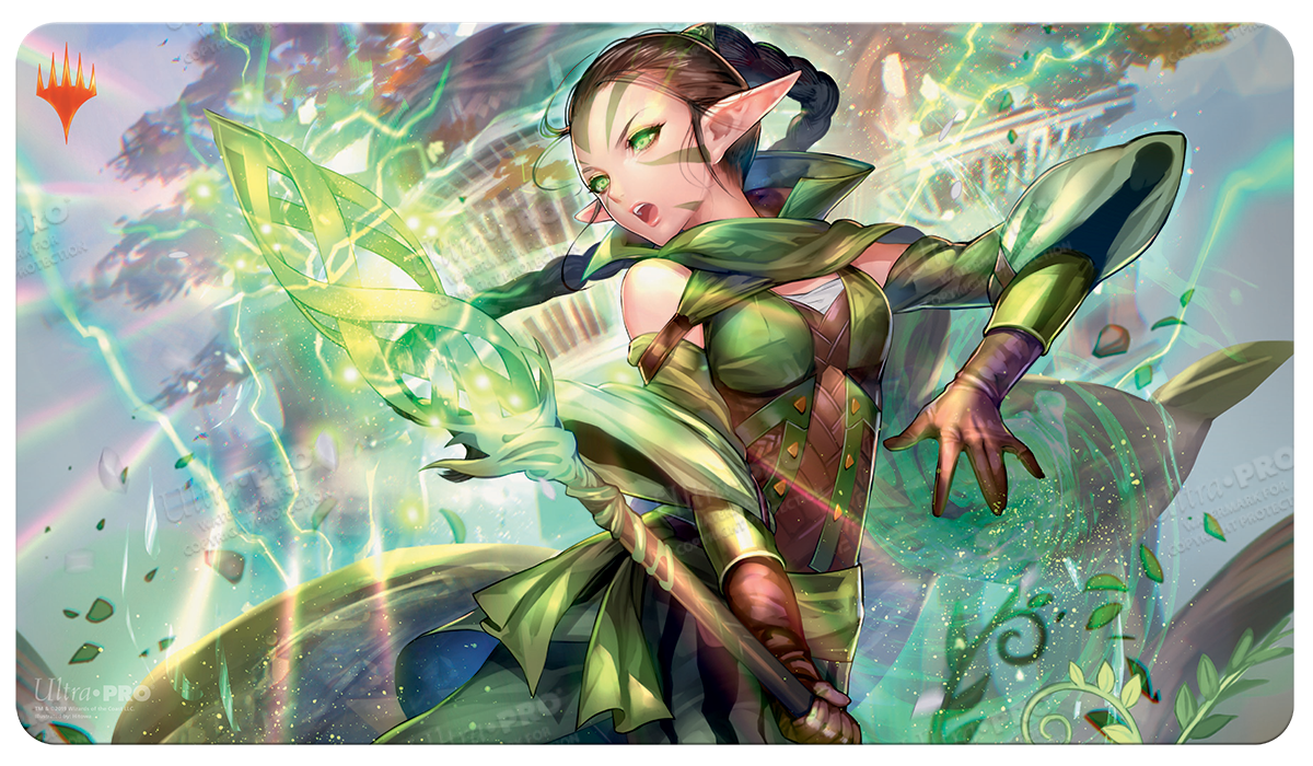 War of the Spark (WAR) Nissa Alt Art Standard Gaming Playmat for Magic: The Gathering | Ultra PRO International