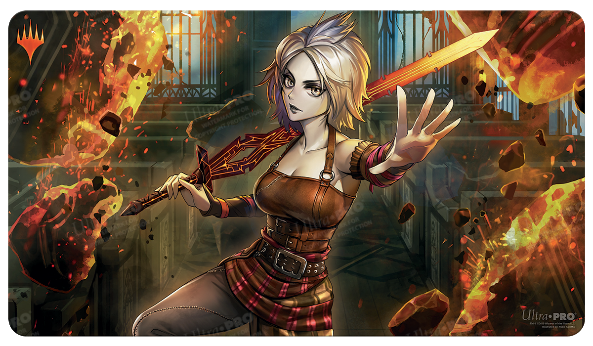 Ultra Pro Tappetino Da Gioco Magic: The Gathering - War Of The Spark Alternate Art Narset, 61x34 Cm - 5
