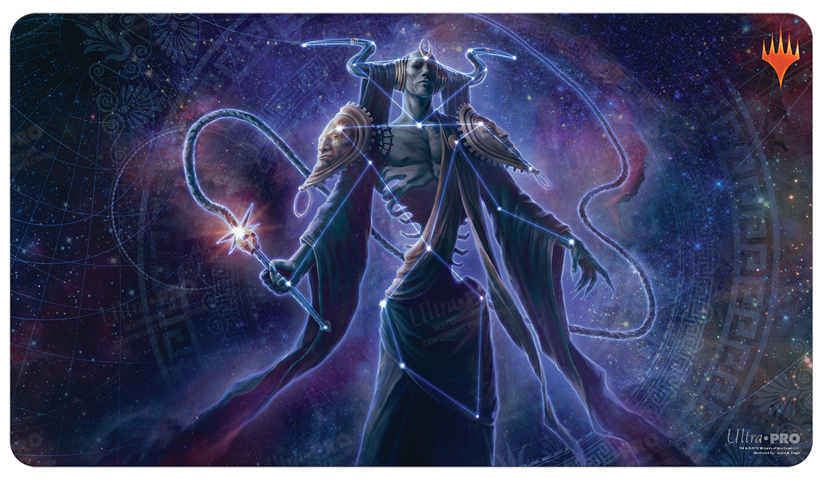 Theros Beyond Death Erebos, Bleak-Hearted Alt Art Standard Gaming Playmat for Magic: The Gathering