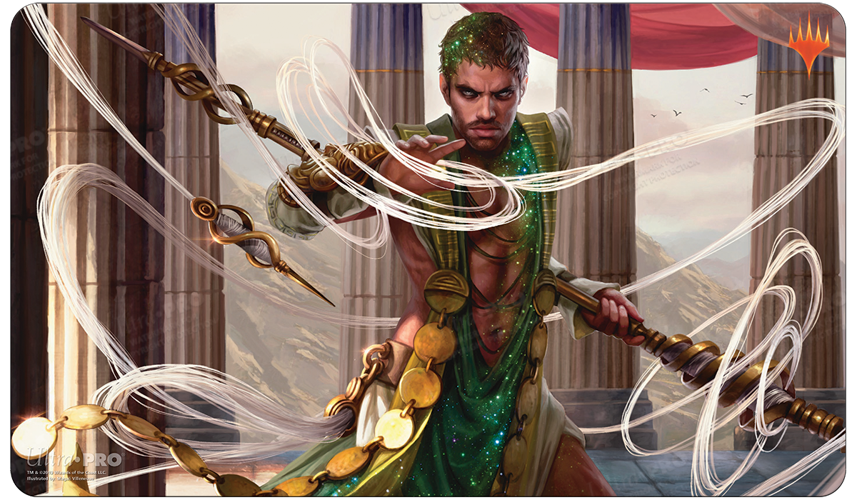 Theros Beyond Death Calix, Destiny's Hand Small Gaming Playmat for Magic: The Gathering