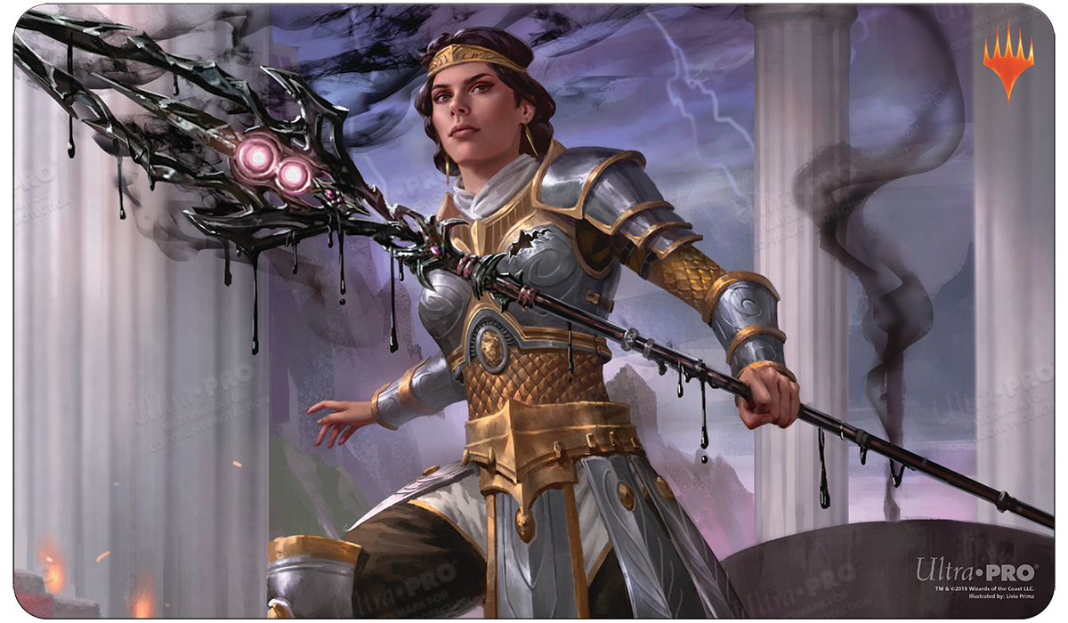 Theros Beyond Death Elspeth, Sun's Nemesis Small Gaming Playmat for Magic: The Gathering