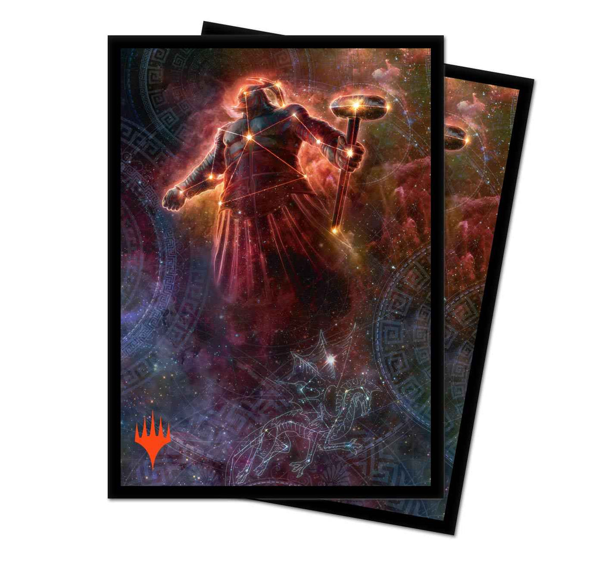 Theros Beyond Death Purphoros, Bronze-Blooded Alt Art Standard DECK PROTECTOR® Sleeves (100ct) for Magic: The Gathering