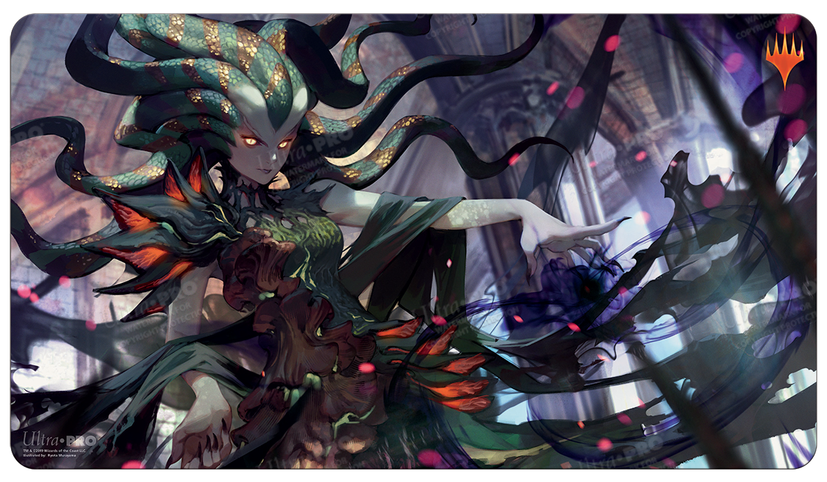 War of the Spark (WAR) Vraska Alt Art Standard Gaming Playmat for Magic: The Gathering | Ultra PRO International
