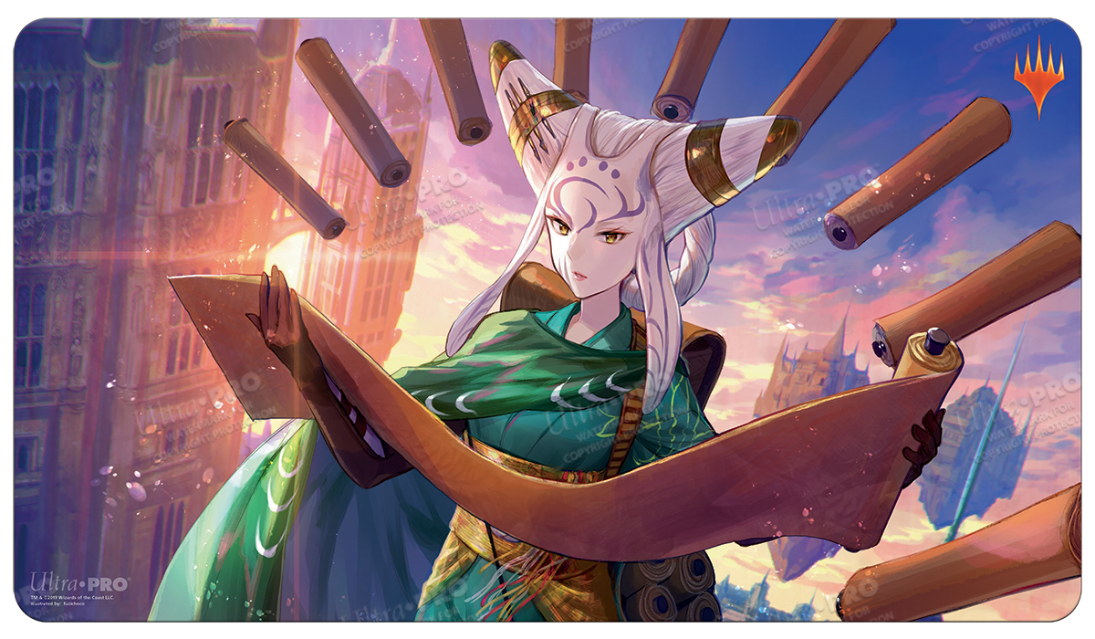War of the Spark (WAR) Tamiyo, Collector of Tales Alt Art Standard Gaming Playmat for Magic: The Gathering | Ultra PRO International
