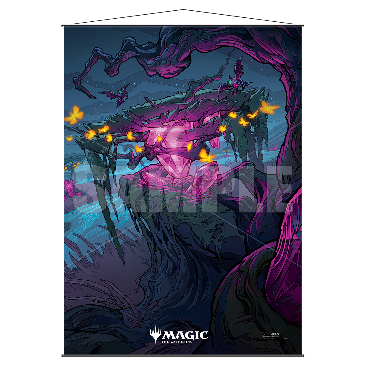 Ikoria: Lair of Behemoths Indatha Triome Wall Scroll for Magic: The Gathering | Ultra PRO International