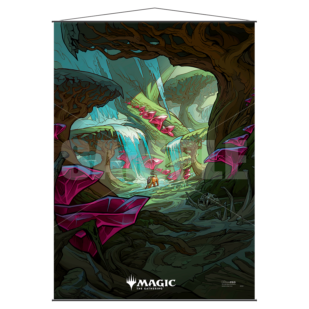 Ikoria: Lair of Behemoths Zagoth Triome Wall Scroll for Magic: The Gathering | Ultra PRO International