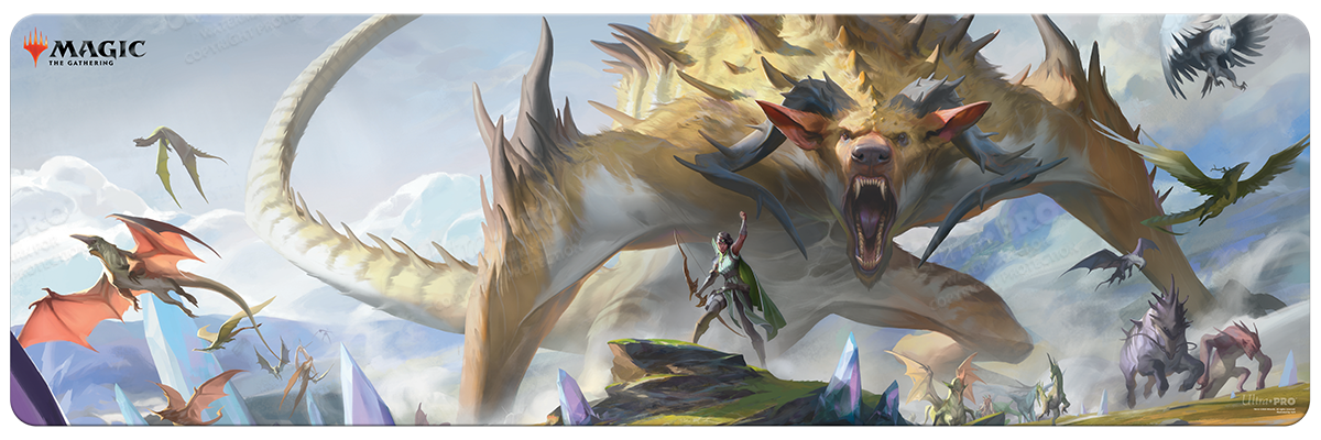 Ikoria: Lair of Behemoths 8ft Table Playmat for Magic: The Gathering | Ultra PRO International