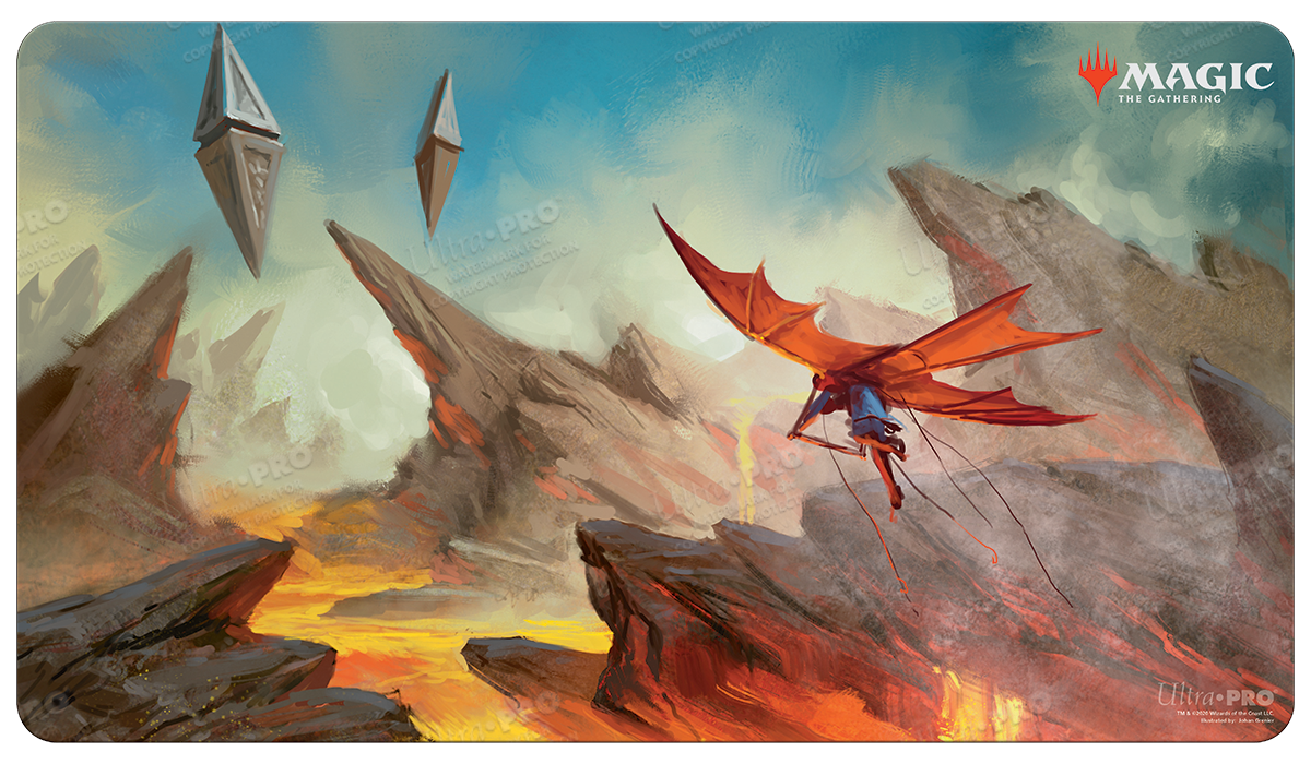 Zendikar Rising Lavaglide Pathway Standard Gaming Playmat for Magic: The Gathering | Ultra PRO International
