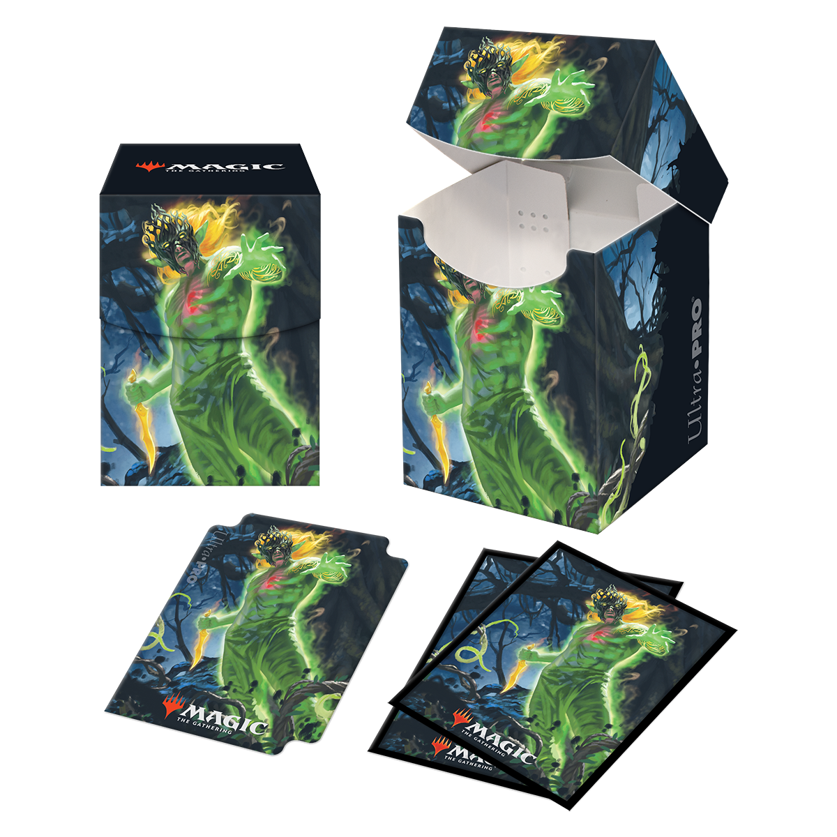 Zendikar Rising Obuun, Mul Daya Ancestor Commander Combo Box for Magic: The Gathering | Ultra PRO International