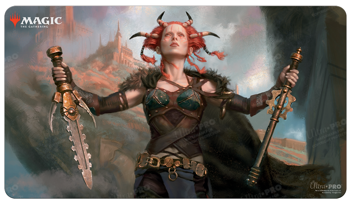 Commander Legends Jeska, Thrice Reborn Standard Gaming Playmat for Magic: The Gathering | Ultra PRO International