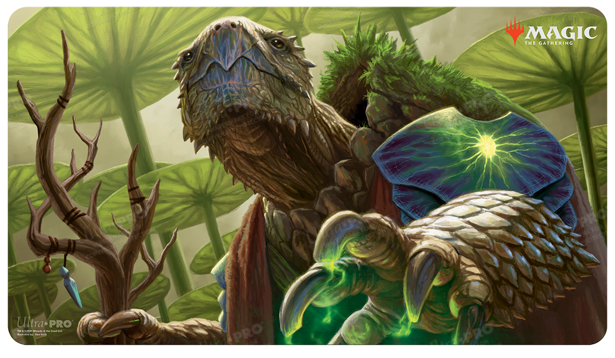 Commander Legends Archelos, Lagoon Mystic Standard Gaming Playmat for Magic: The Gathering | Ultra PRO International