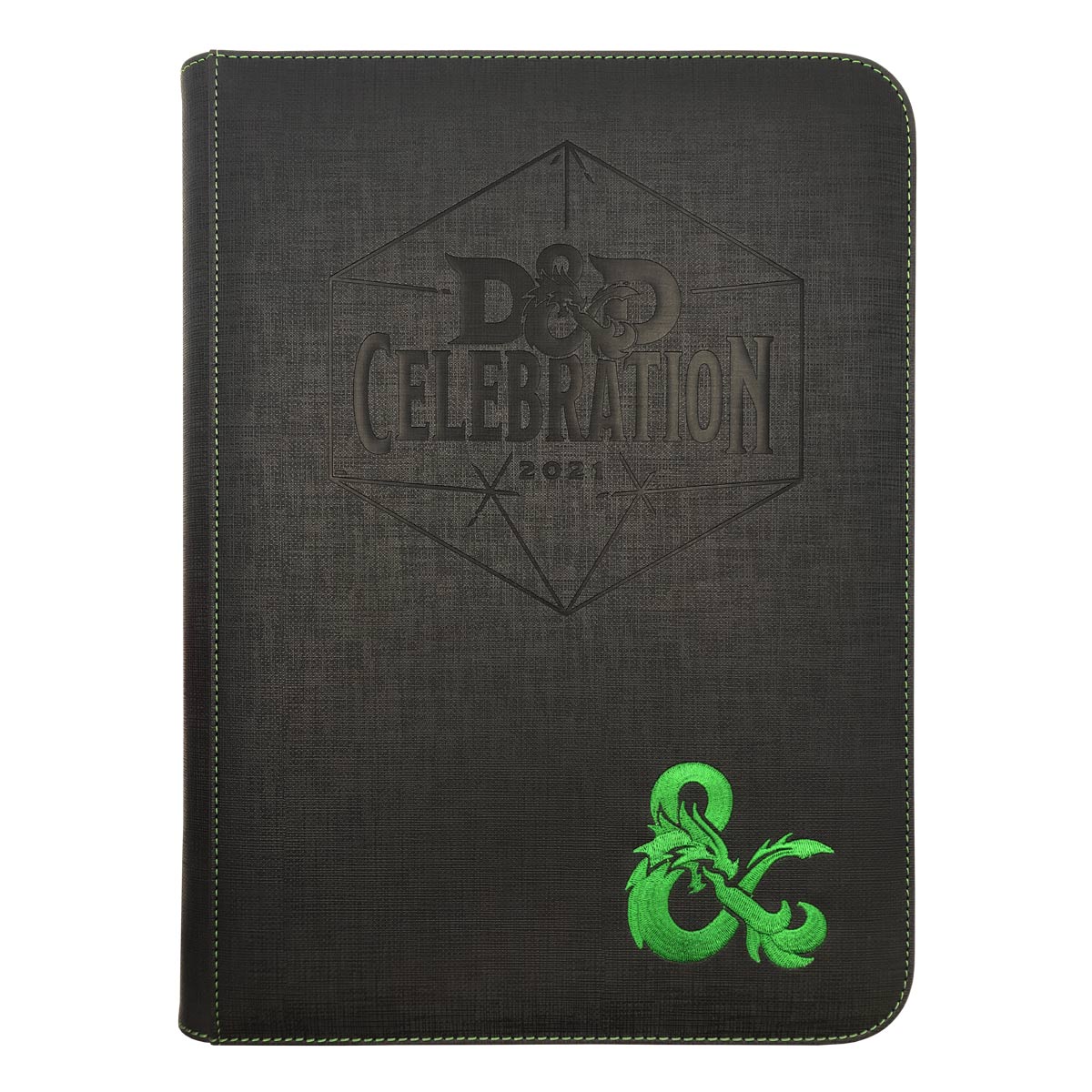 Premium Zippered Book & Character Folio 2021 Celebration Edition for Dungeons & Dragons | Ultra PRO International