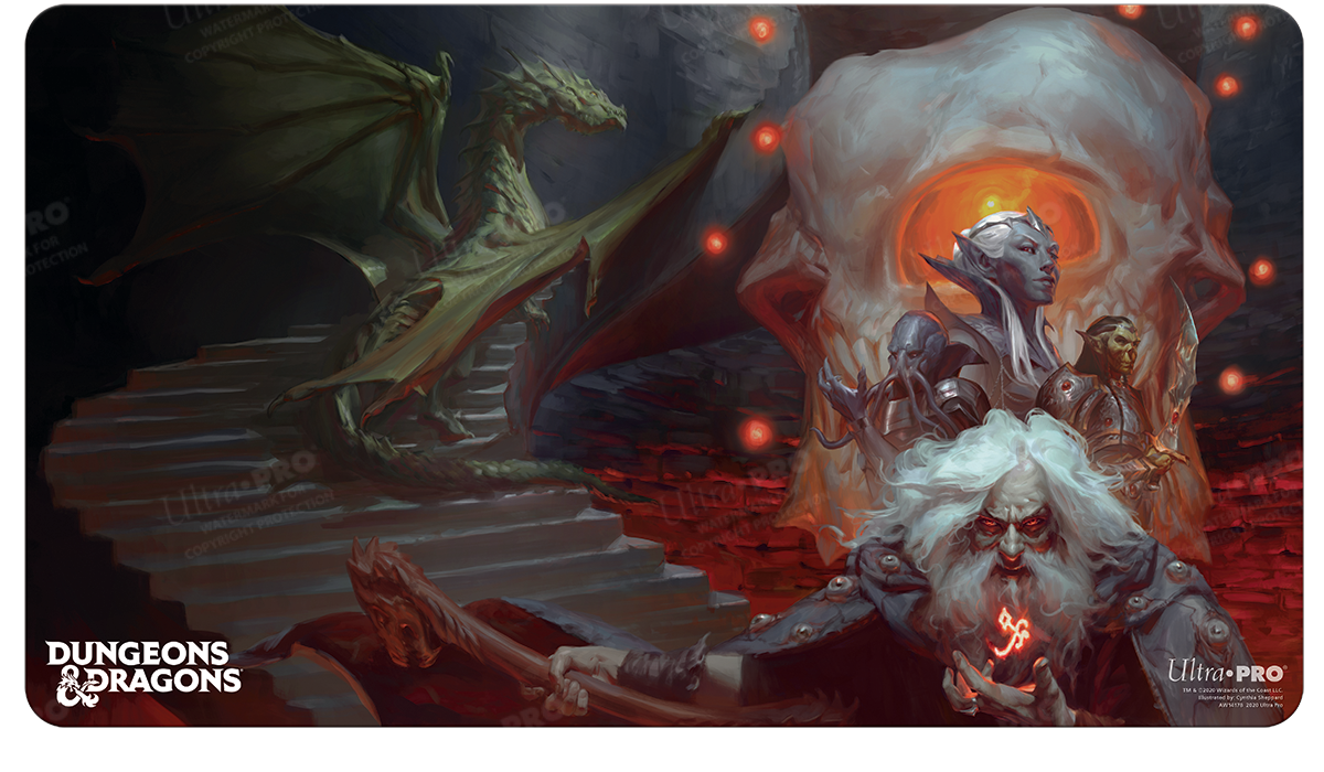 Cover Series Waterdeep Dungeon of the Mad Mage Standard Gaming Playmat for Dungeons & Dragons | Ultra PRO International