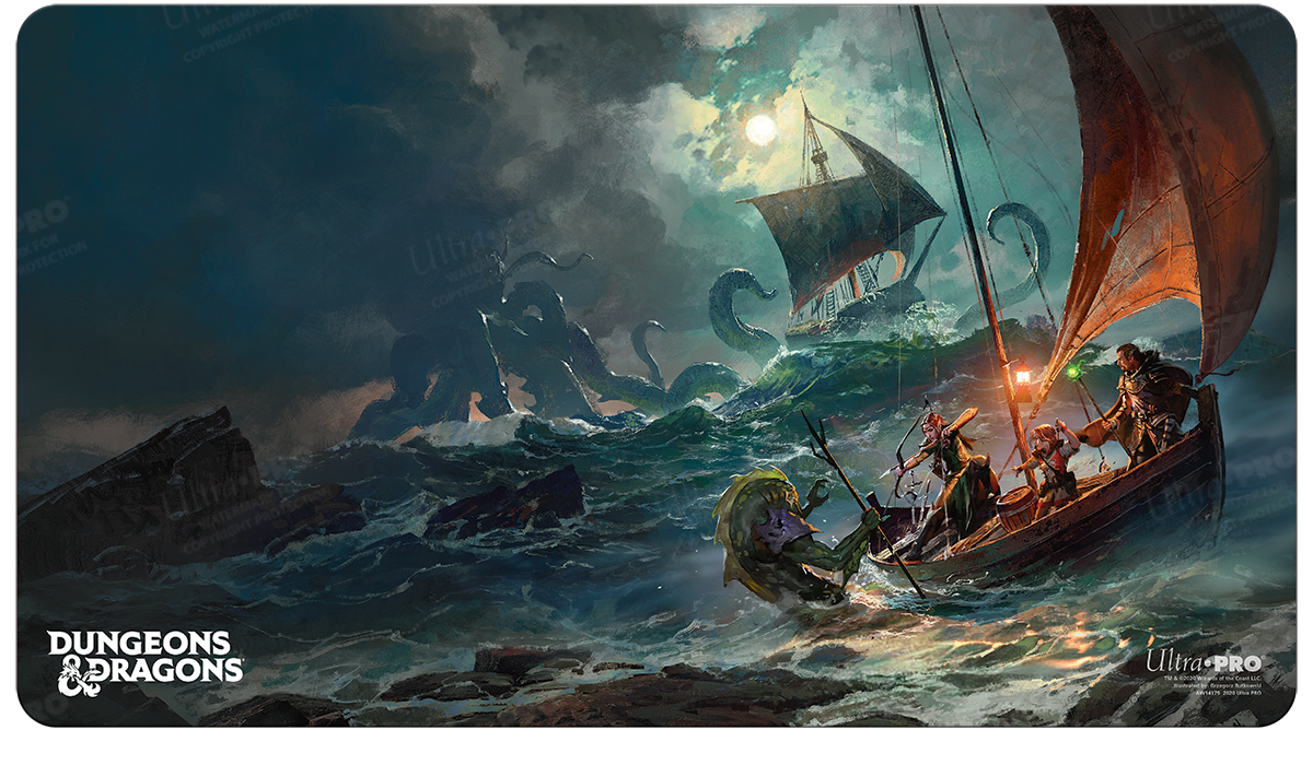 Cover Series Ghosts of Saltmarsh Standard Gaming Playmat for Dungeons & Dragons | Ultra PRO International