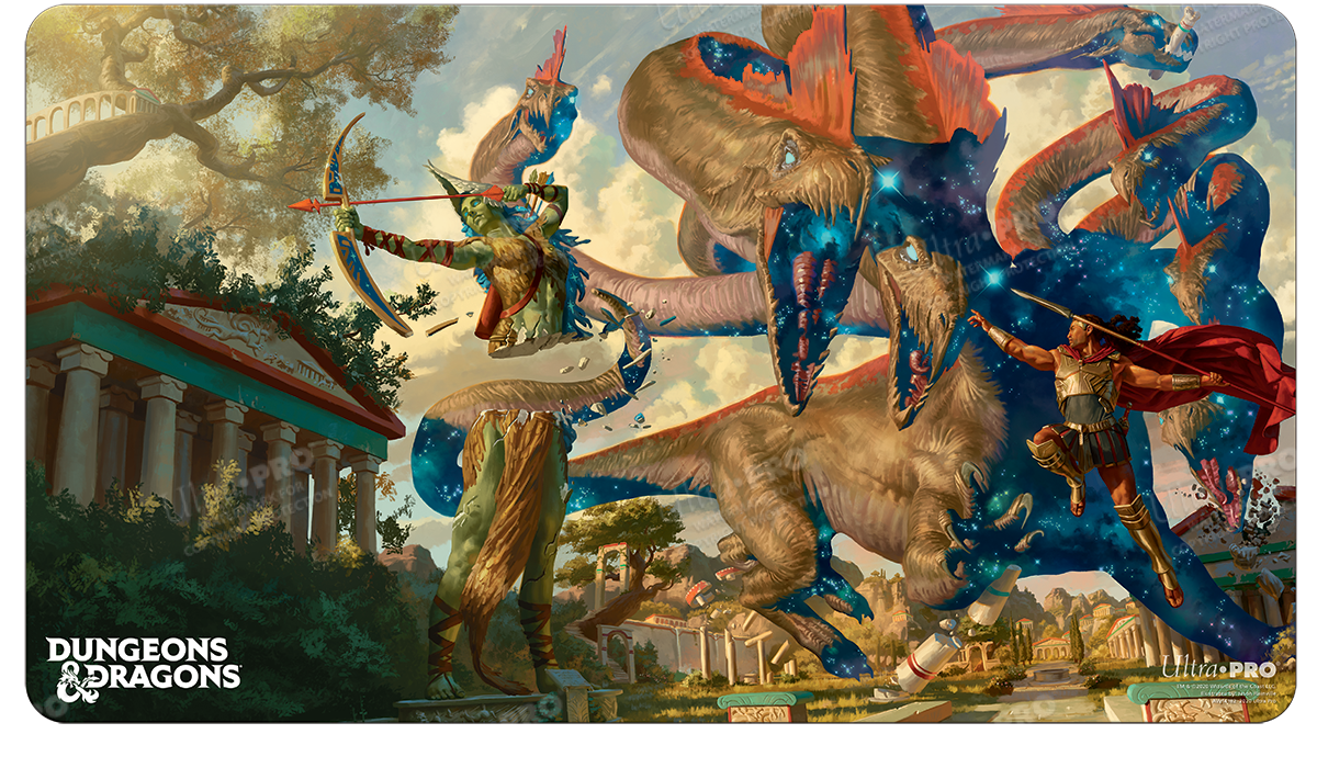 Cover Series Mythic Odysseys of Theros Standard Gaming Playmat for Dungeons & Dragons | Ultra PRO International