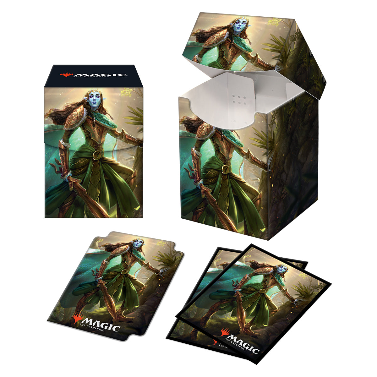 Kaldheim: Lathril, Blade of the Elves Commander Combo Box for Magic: The Gathering | Ultra PRO International