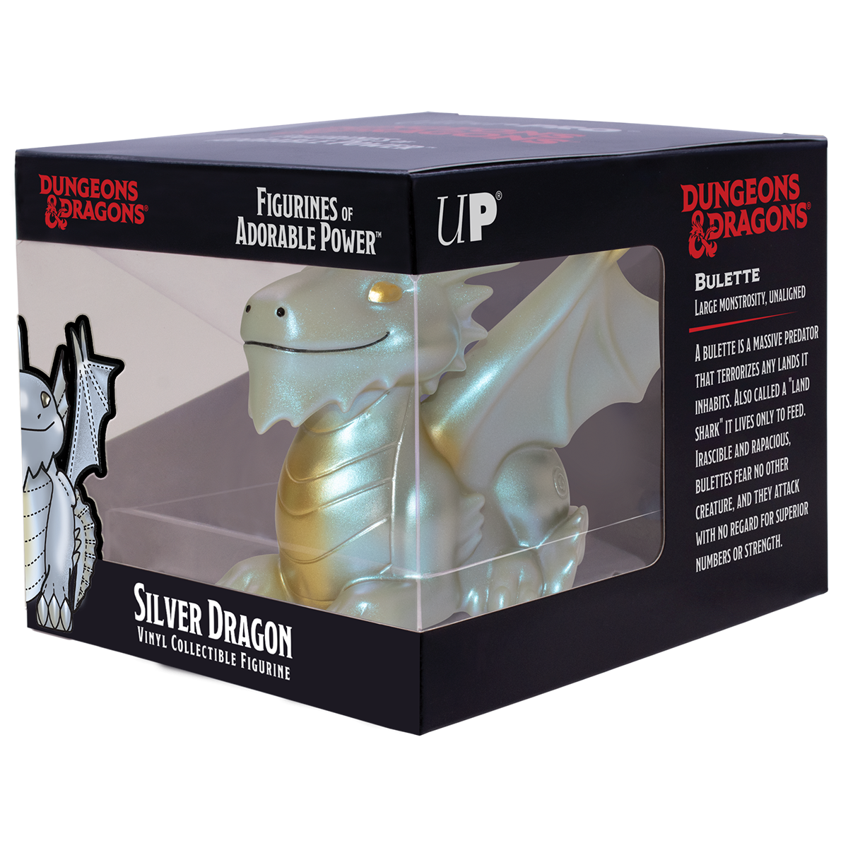 Figurines of Adorable Power: Dungeons & Dragons "Silver Dragon" | Ultra PRO International
