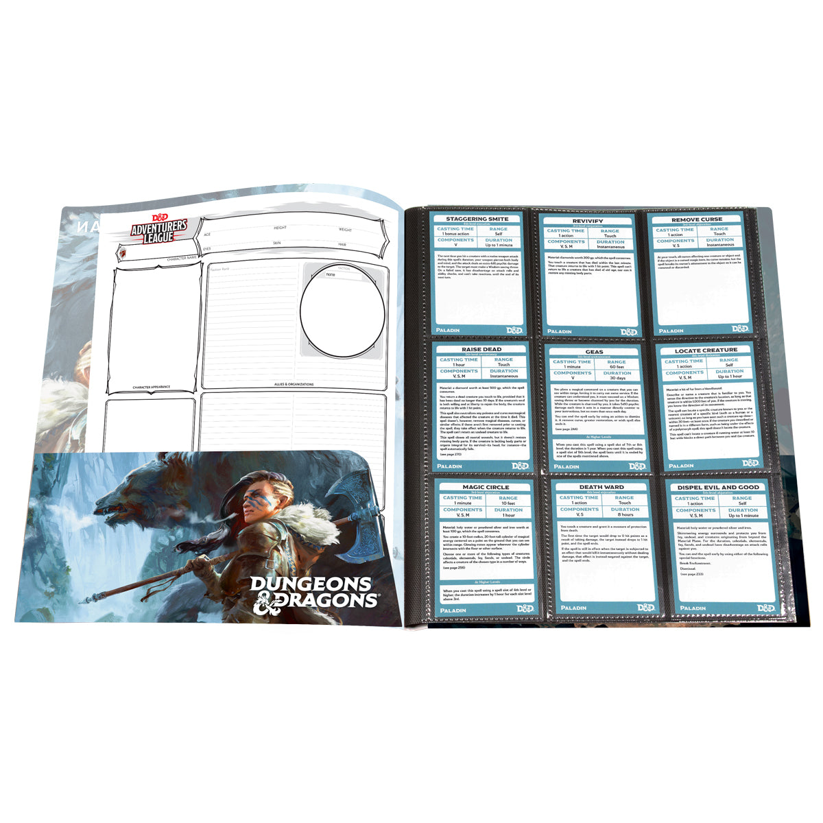 Barbarian - Class Folio with Stickers for Dungeons & Dragons | Ultra PRO International