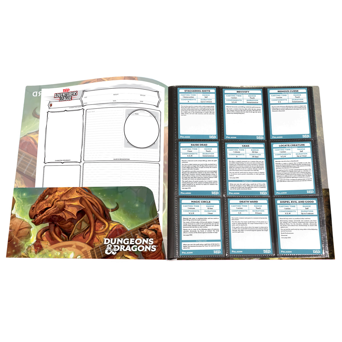 Bard - Class Folio with Stickers for Dungeons & Dragons | Ultra PRO International