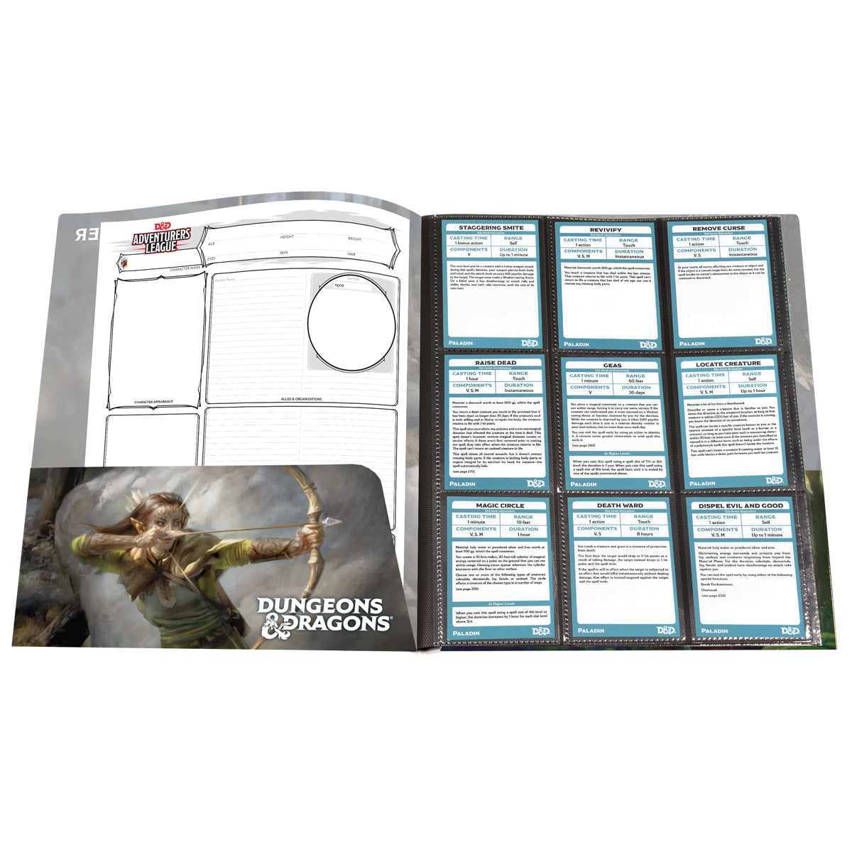 Paladin - Class Folio with Stickers for Dungeons & Dragons | Ultra PRO International