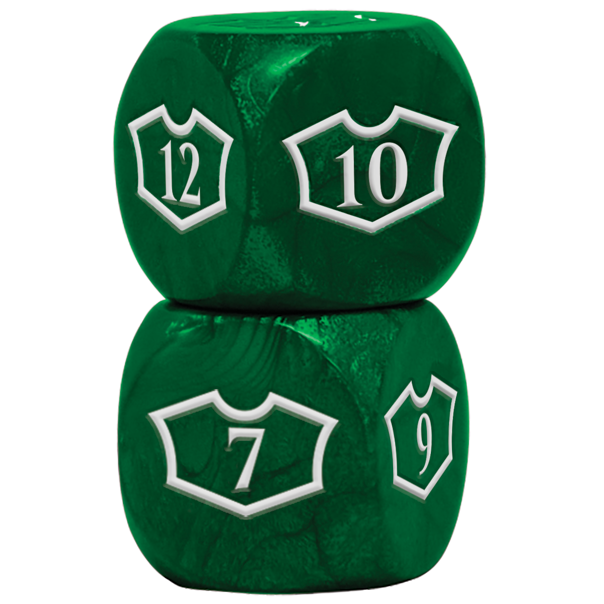 Deluxe D6 Loyalty Dice Set (4ct) with 7-12 for Magic: The