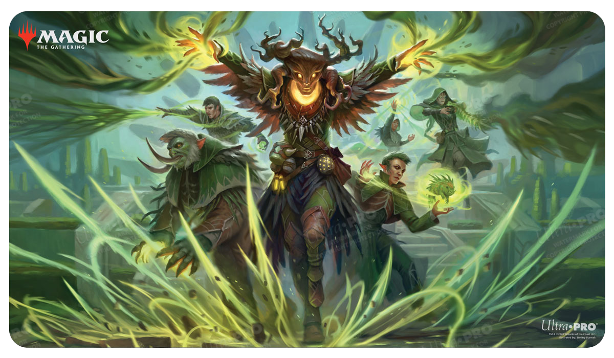 mtg プレイマット ultra pro ウルトラプロ ウィザーブルームの命令 Strixhaven Witherbloom Command Standard Gaming Playmat for Magic