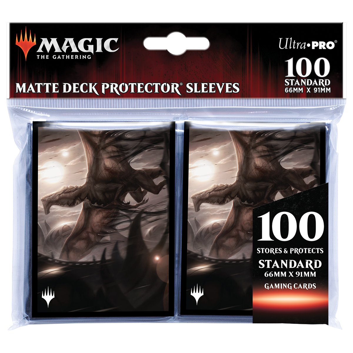 Strixhaven Shadrix Silverquill Standard Deck Protector Sleeves (100ct) for Magic: The Gathering | Ultra PRO International
