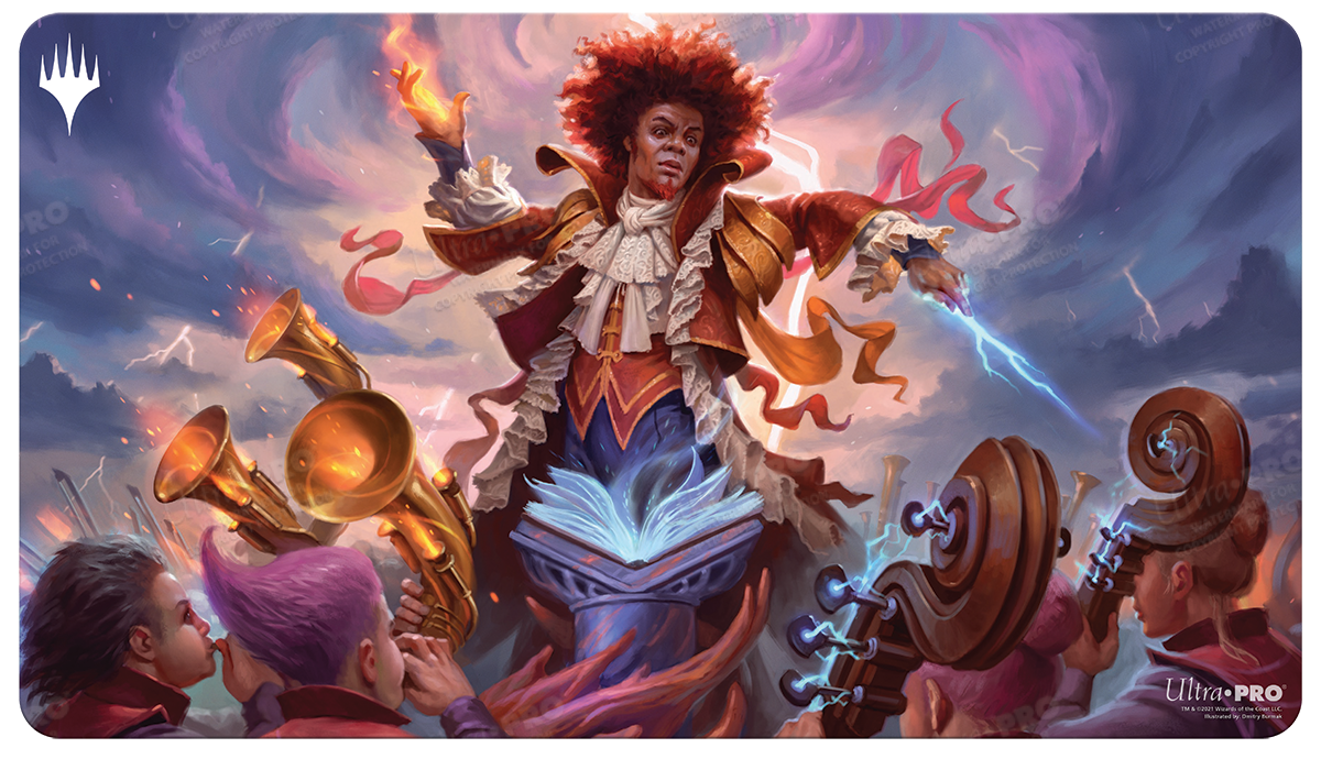 Strixhaven Zaffai, Thunder Conductor Standard Gaming Playmat for Magic: The Gathering | Ultra PRO International