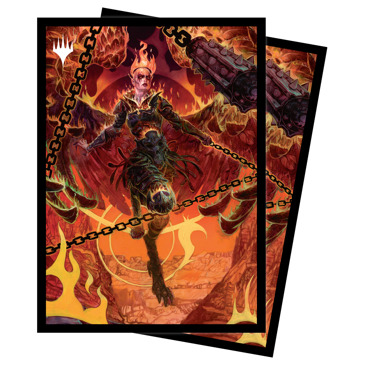 Adventures in the Forgotten Realms Zariel, Archduke of Avernus Standard Deck Protector Sleeves (100ct) for Magic: The Gathering | Ultra PRO International