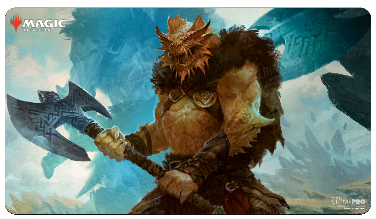 Commander Adventures in the Forgotten Realms Vrondiss, Rage of Ancients Standard Gaming Playmat for Magic: The Gathering | Ultra PRO International