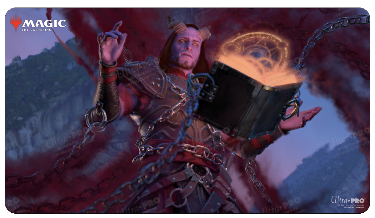 Commander Adventures in the Forgotten Realms Prosper, Tome-Bound Standard Gaming Playmat for Magic: The Gathering | Ultra PRO International