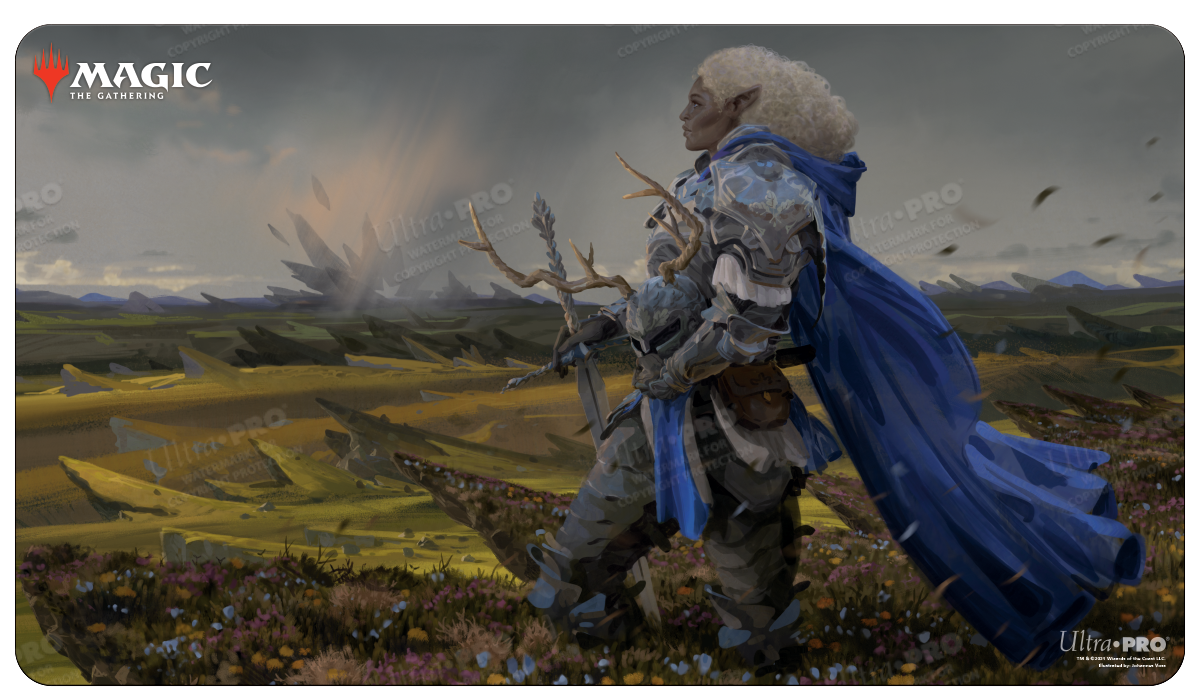 Commander Adventures in the Forgotten Realms Galea, Kindler of Hope Standard Gaming Playmat for Magic: The Gathering | Ultra PRO International Commander Adventures in the Forgotten Realms Galea, Kindler of Hope Standard Gaming Playmat for Magic: The Gathering | Ultra PRO International