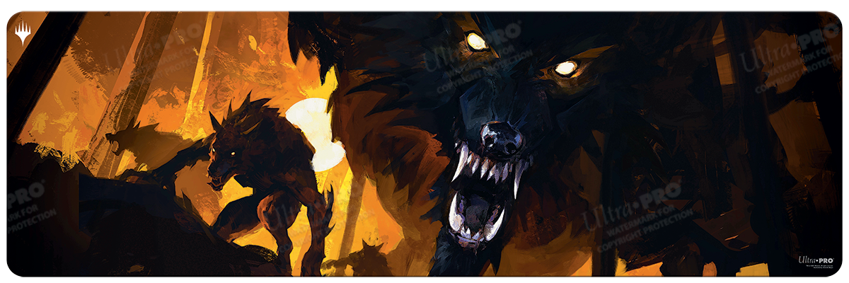 Innistrad: Midnight Hunt Draft Booster Key Art 8ft Table Playmat for Magic: The Gathering | Ultra PRO International