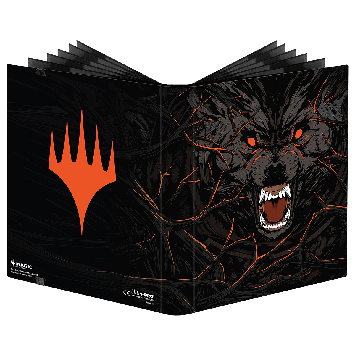 Innistrad: Midnight Hunt Draft Booster Key Art 9-Pocket PRO-Binder for Magic: The Gathering | Ultra PRO International Innistrad: Midnight Hunt Draft Booster Key Art 9-Pocket PRO-Binder for Magic: The Gathering | Ultra PRO International
