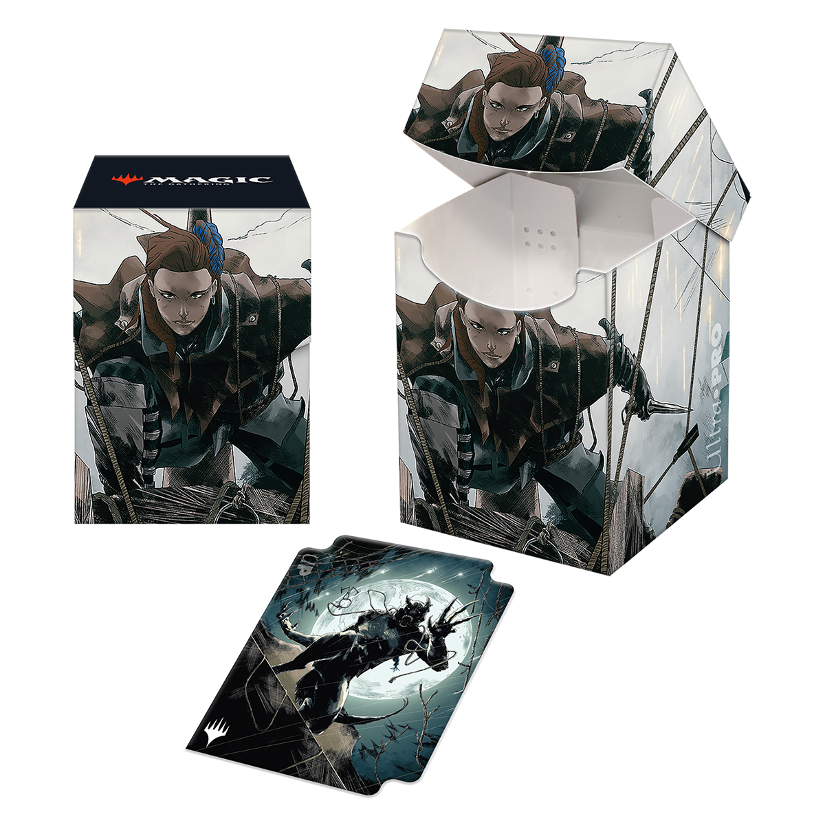 Innistrad: Midnight Hunt Suspicious Stowaway 100+ Deck Box for Magic: The Gathering | Ultra PRO International