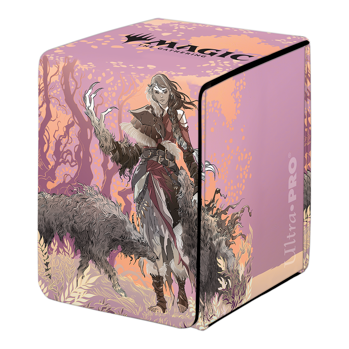 Innistrad: Midnight Hunt Arlinn The Pack Leader Alcove Flip Deck Box for Magic: The Gathering | Ultra PRO International