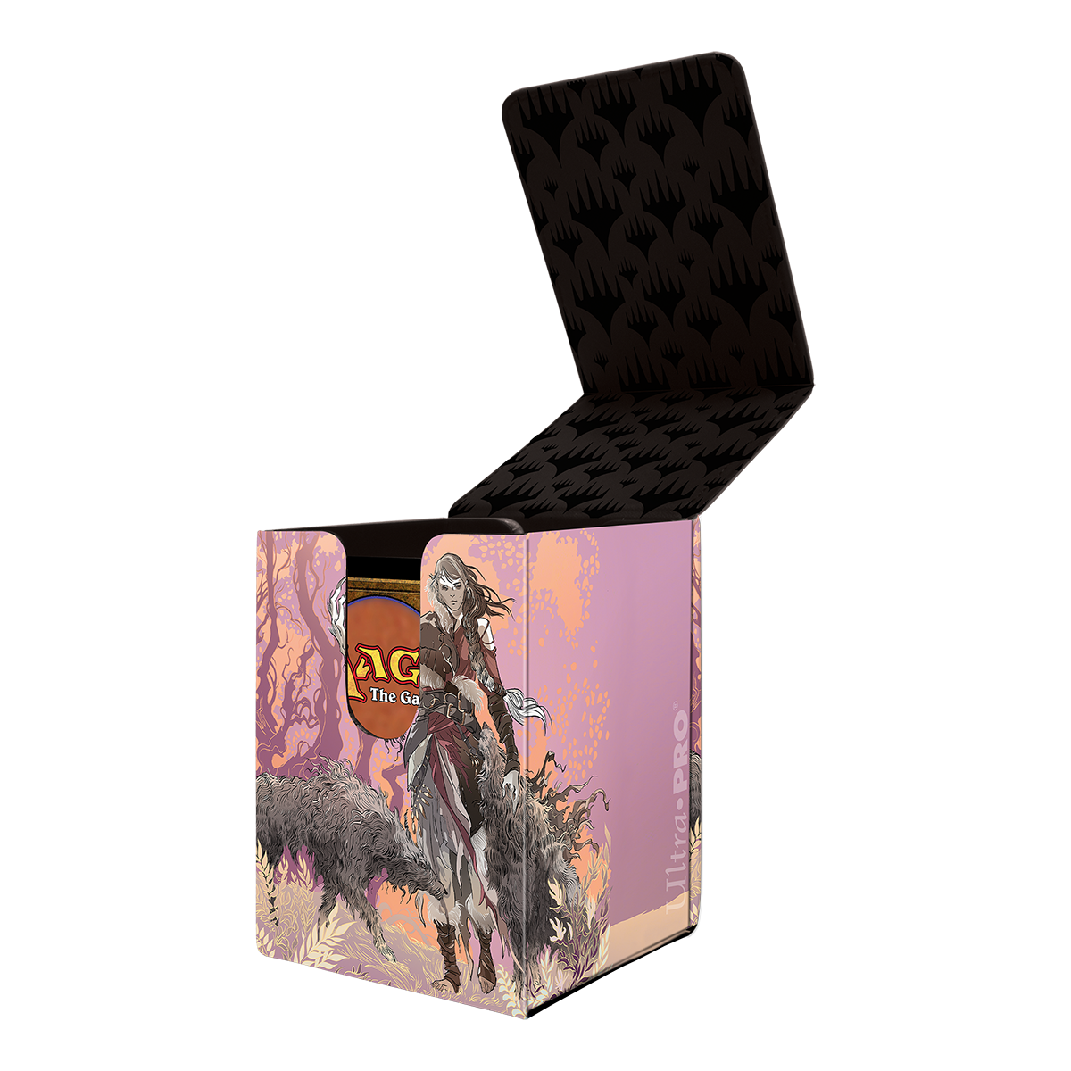 Innistrad: Midnight Hunt Arlinn The Pack Leader Alcove Flip Deck Box for Magic: The Gathering | Ultra PRO International