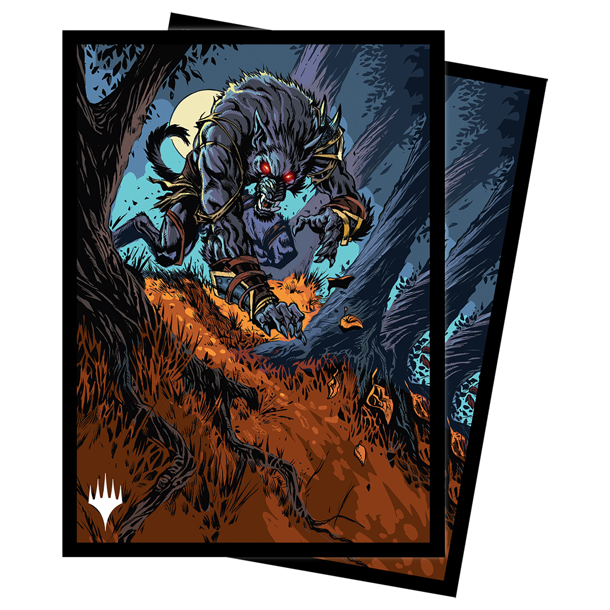 Innistrad: Midnight Hunt Moonrager Standard Deck Protector Sleeves (100ct) for Magic: The Gathering | Ultra PRO International