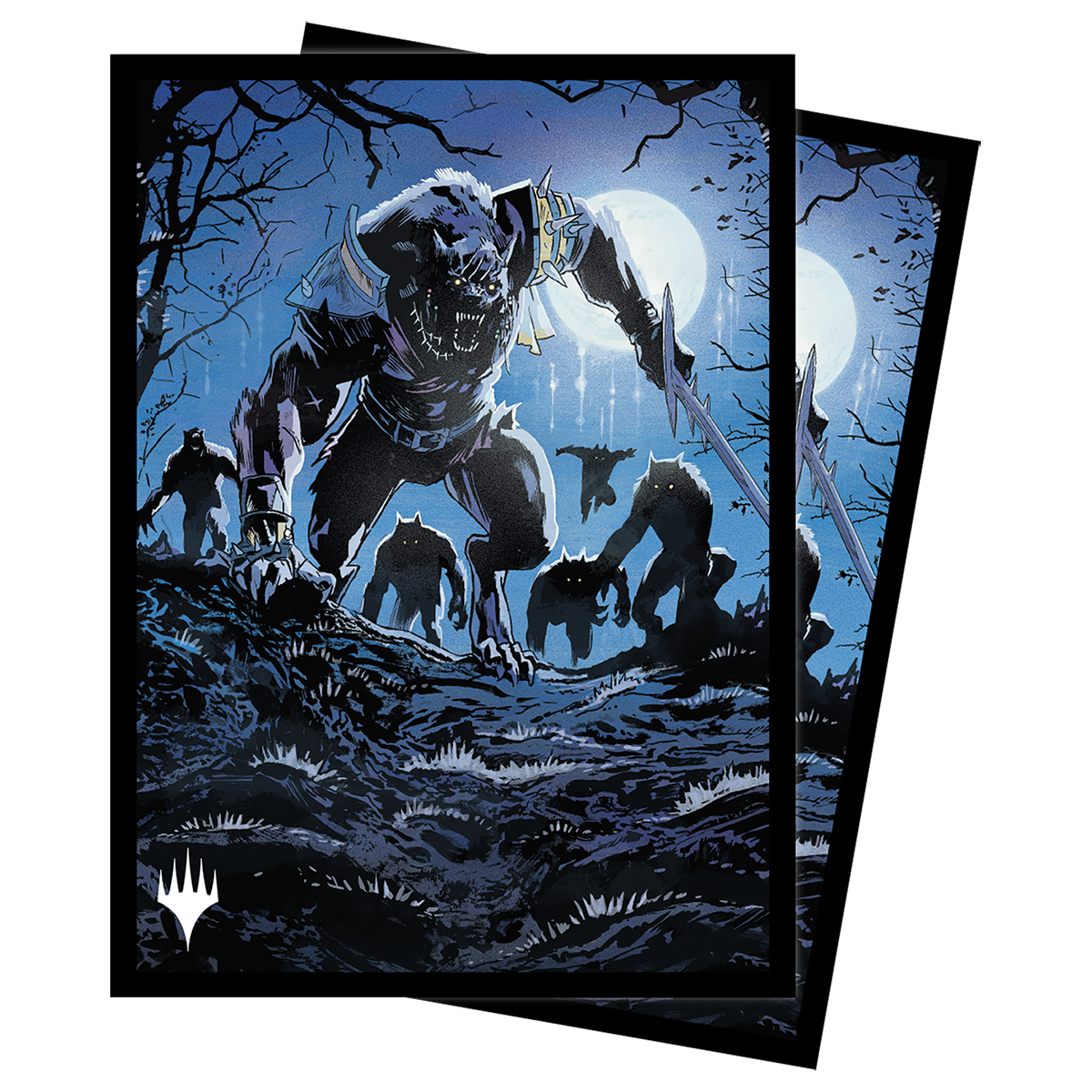 Innistrad: Midnight Hunt Trovlar of the Long Night Standard Deck Protector Sleeves (100ct) for Magic: The Gathering | Ultra PRO International