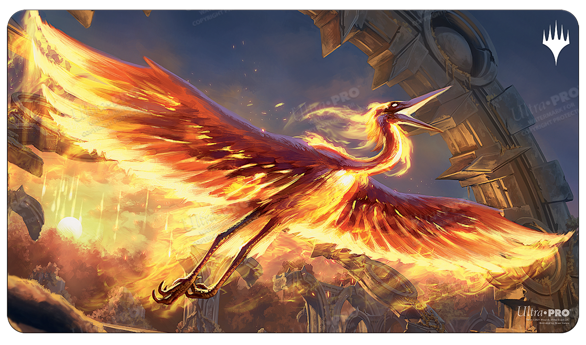Innistrad: Midnight Hunt Sunstreak Phoenix Standard Gaming Playmat for Magic: The Gathering | Ultra PRO International