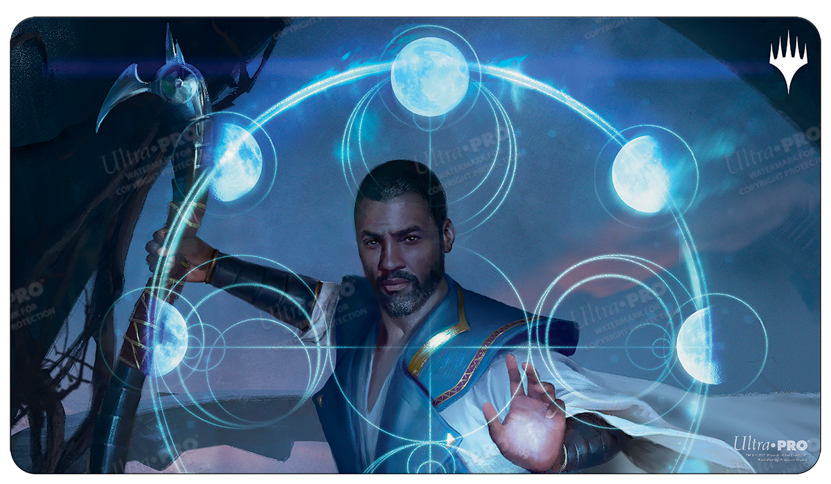 Innistrad: Midnight Hunt Teferi who Slows the Sunset Standard Gaming Playmat for Magic: The Gathering | Ultra PRO International